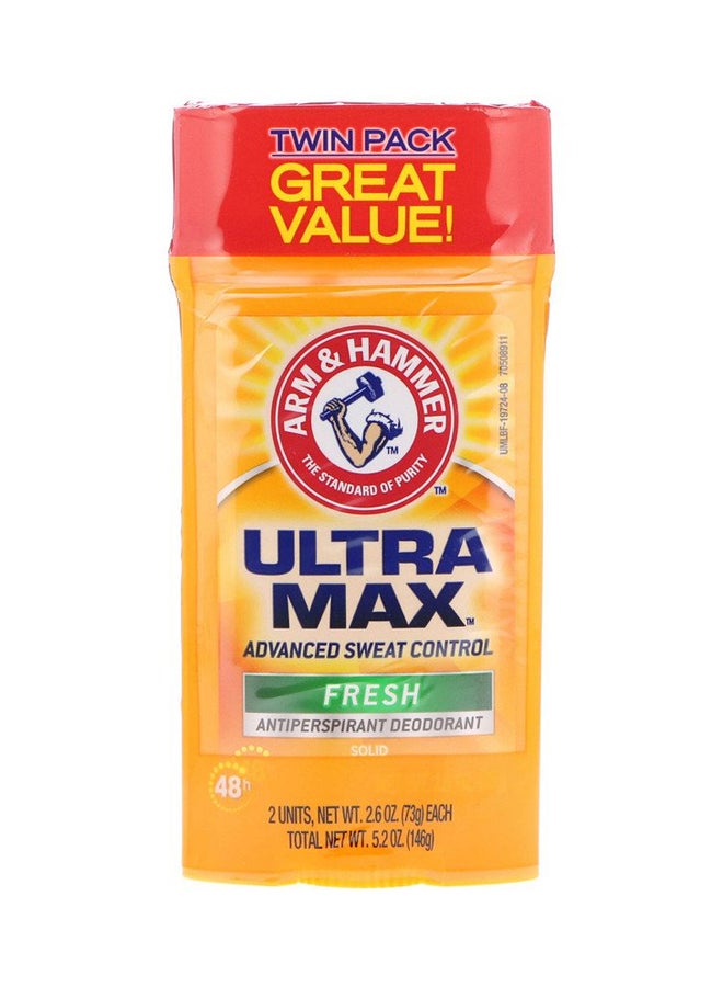 Pack Of 6 Ultra Max Fresh Scent Solid Antiperspirant Deodorant