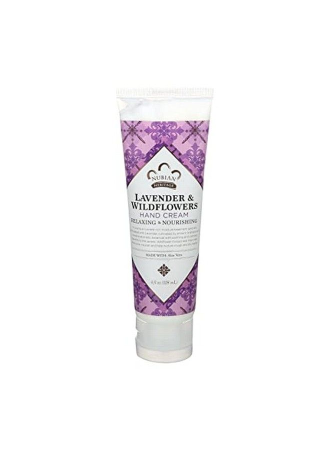 Hand Cream Lavender And Wildflower 4 Ounce