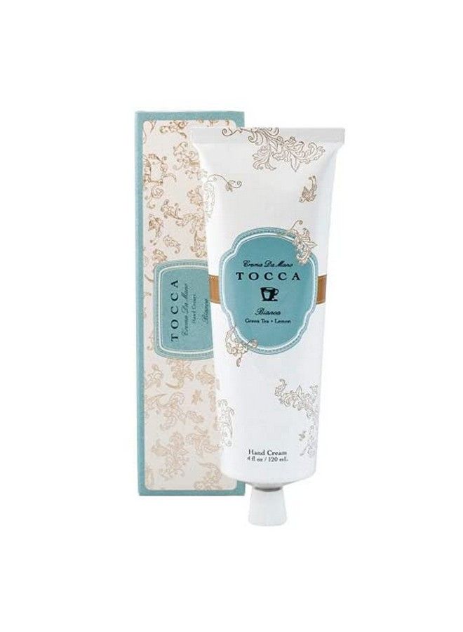 Hand Creams Bianca: Rose Lemon Green Tea Moisturizing Quick Absorbing Hand Cream4 Oz ; 120 Ml