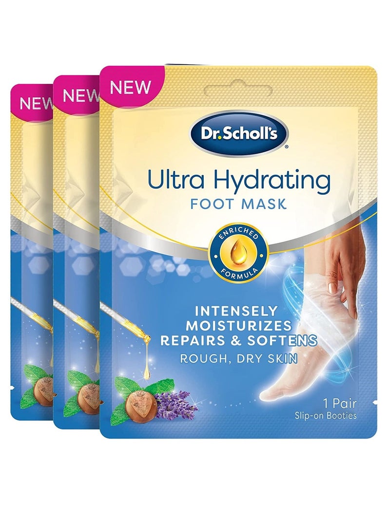Ultra Hydrating Foot Peel Mask 3 Pack