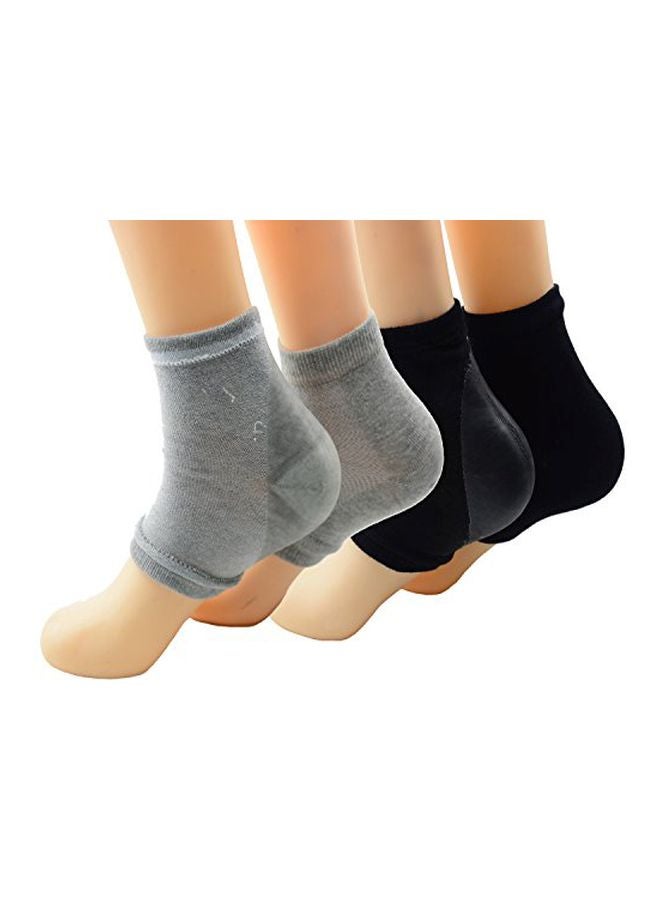 2-Pair Socks Grey/Black