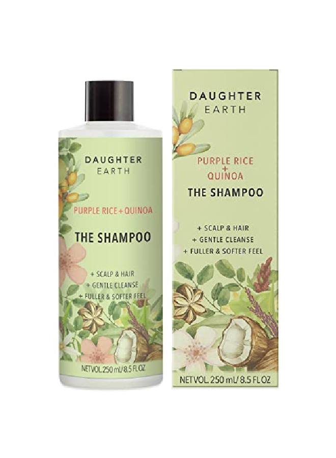 The Shampoo for Nourishment Hairfall rescue Dandruff and frizzy hair Sulfate free SLS and Paraben Free Volumizing Shampoo 250 mL