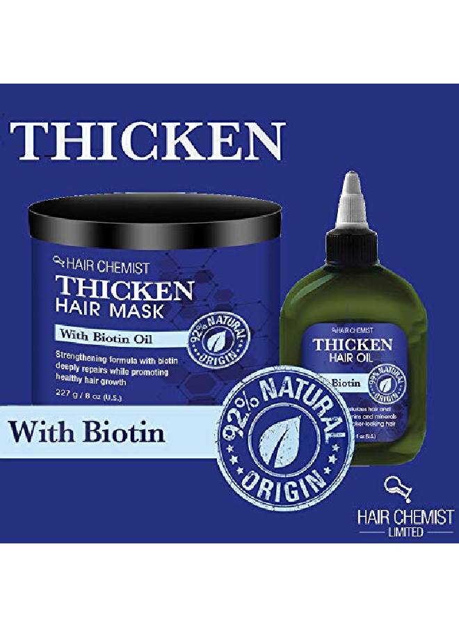 Solutions Thicken Hair Oil With Biotin 2.5 Oz