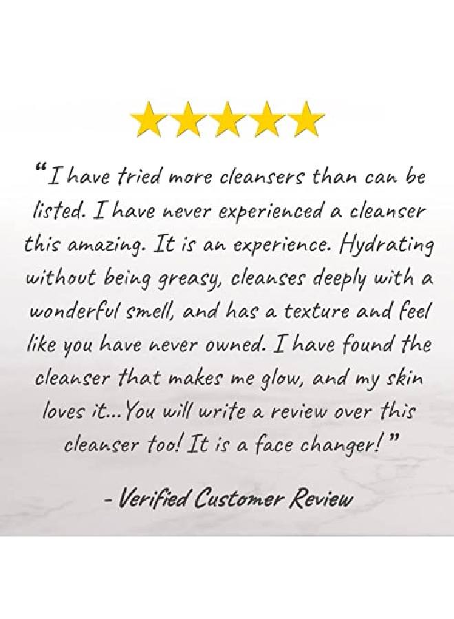 Hydrating Natural Face Wash Freshmade With Natural & Organic Ingredients Lightly Foaming Antiaging Facial Cleanser Gentle Nondrying Deep Clean Reveal Healthierlooking Supple Refreshed Skin