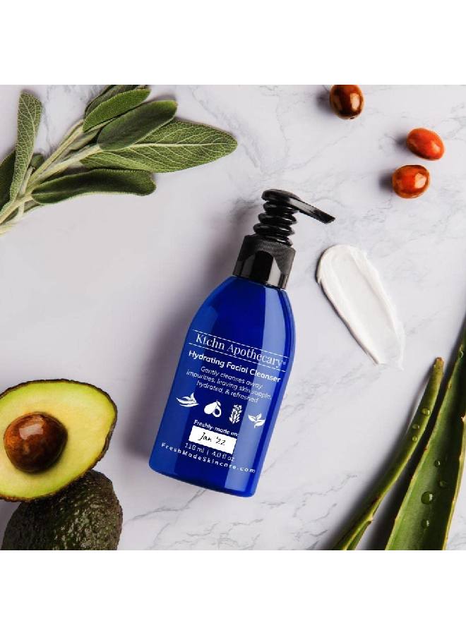 Hydrating Natural Face Wash Freshmade With Natural & Organic Ingredients Lightly Foaming Antiaging Facial Cleanser Gentle Nondrying Deep Clean Reveal Healthierlooking Supple Refreshed Skin
