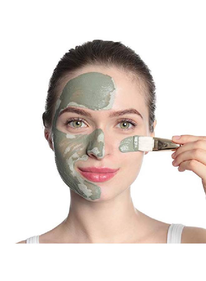 Moroccan Ghassoul Clay Mask (Delicate Lavender Scent) Organic Natural Facial Mask And Skin Care Treatment Antiaging Mud Mask Heals Dry & Oily Skin Acne Eczema & Psoriasis 8 Oz