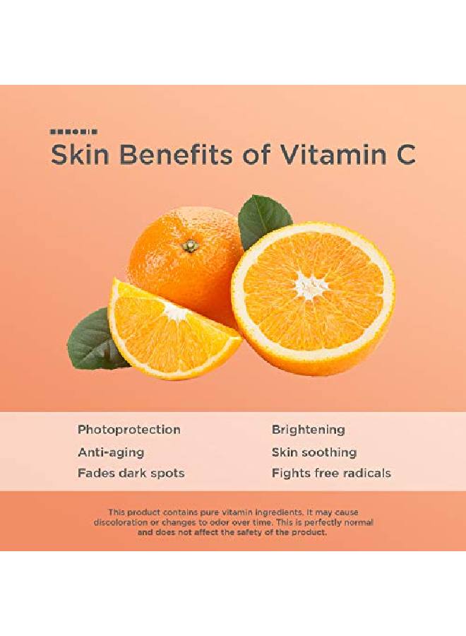 Vitamin C Glow Mask Clay Mask With Ascorbic Acid For Glowing Skin And Pore Purifying Hydrating And Moisturizing [70Ml]