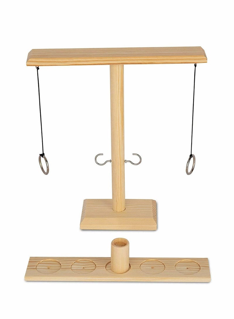 Ring Toss Games Hook and for Kids Adults Indoor Outdoor Party Fast-Paced Interactive Game