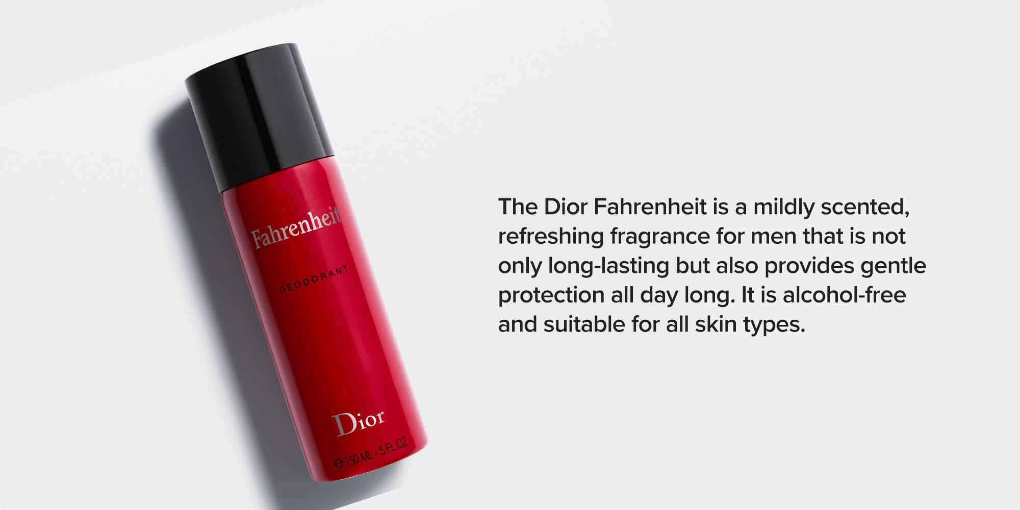 Fahrenheit Deodorant Spray Red/Black/White 150ml