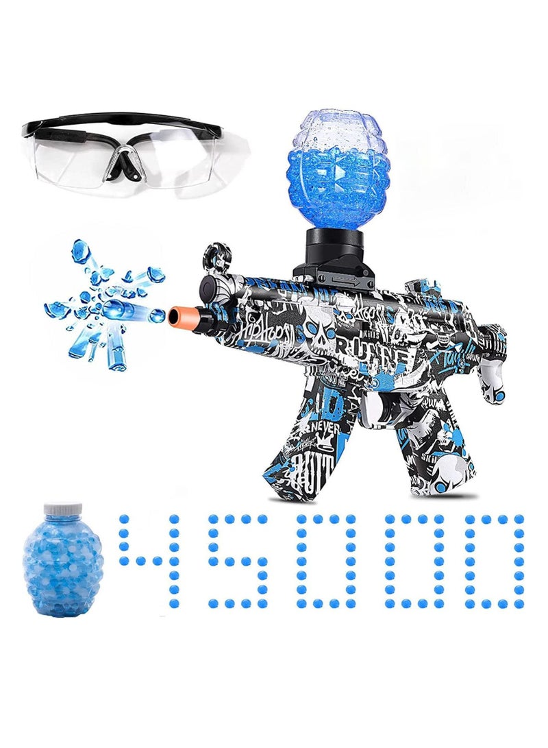 Dress Up Accessories Toy gun Electric with Gel Ball Blaster Splatter Ball Blaster Automatic with 45000+ Water Beads and Goggles for Outdoor Activities Shooting Team Game Ages 12 years