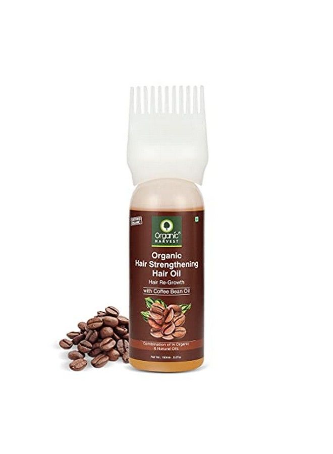 Hair Strengthening Hair Oil Infused With Coffee Beans And A Combination Of 14 Organic Natural Oils Helps Improve Hair Structure And Growth Paraben And Sulphate Free 150 Ml