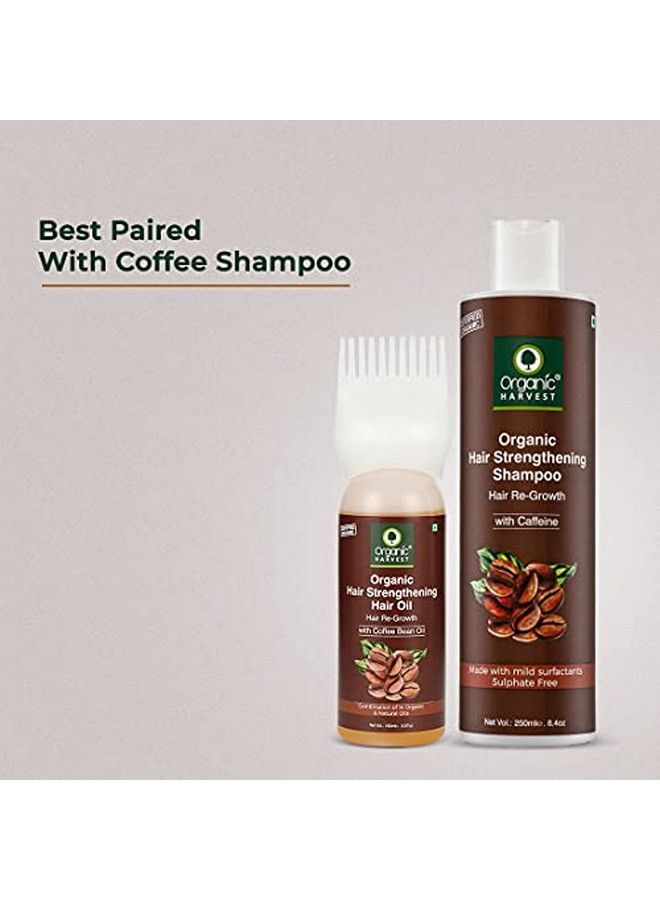 Hair Strengthening Hair Oil Infused With Coffee Beans And A Combination Of 14 Organic Natural Oils Helps Improve Hair Structure And Growth Paraben And Sulphate Free 150 Ml