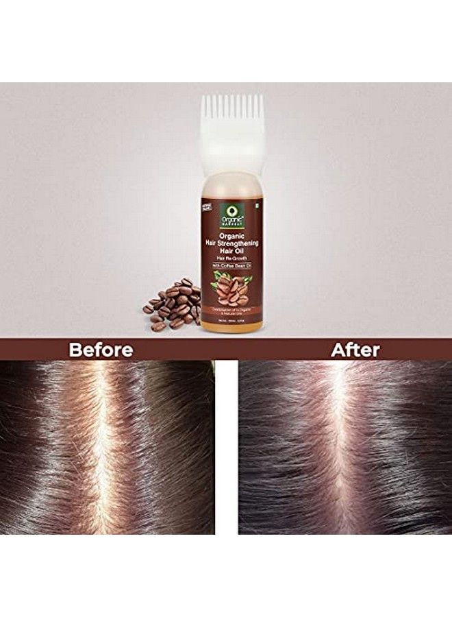 Hair Strengthening Hair Oil Infused With Coffee Beans And A Combination Of 14 Organic Natural Oils Helps Improve Hair Structure And Growth Paraben And Sulphate Free 150 Ml