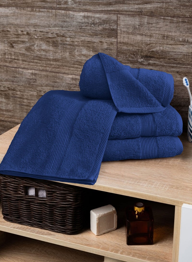 Set Banotex Bath towels  (Luxe) 3 towels, sizes 50X100 cm 300 g + 70X140 cm 600 g+ 90X150 cm 810 g 100% Egyptian cotton product, high-quality and absorbent combed cotton, suitable for all uses