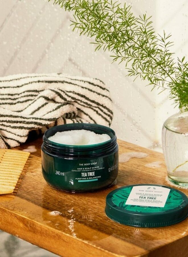 Tea Tree Purifying & Balancing Hair & Scalp Scrub 240ml