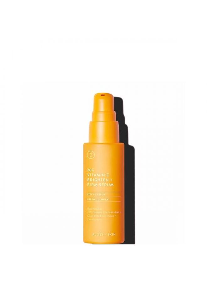 Allies of Skin 20% Vitamin C Brighten + Firm Serum 30ml