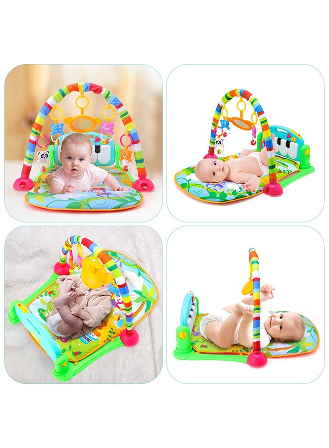 Piano Fitness Mat With Music, Light And Hanging Toys Beautiful In High Quality 70x53x44cm