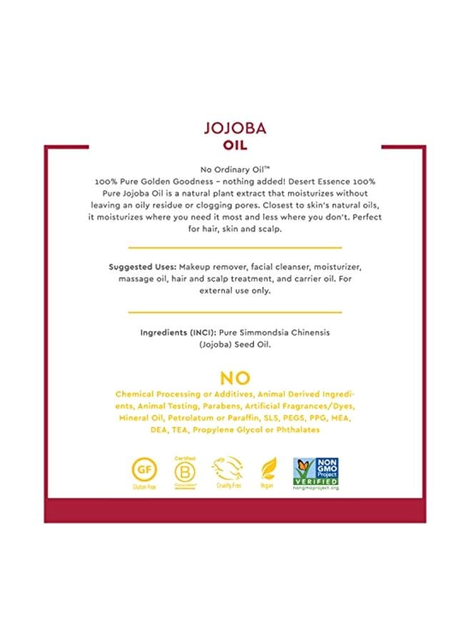 Pure Jojoba Oil Yellow