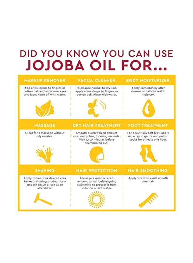 Pure Jojoba Oil Yellow
