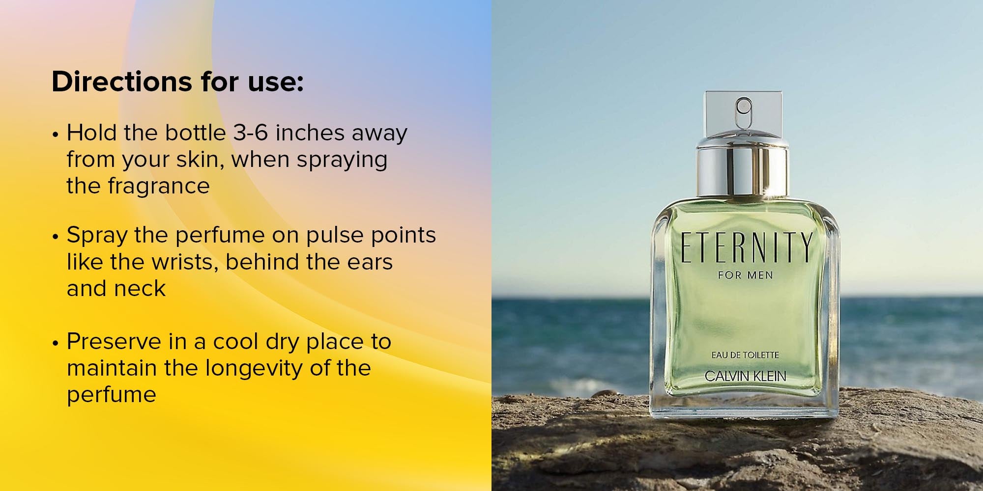 Eternity Eau De Toilette 50ml