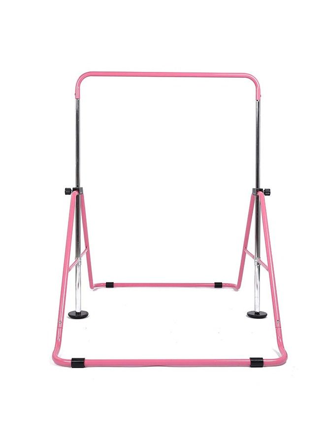 Gymnastics Bar Kids Expandable Gymnastic Bars Equipment, Pink