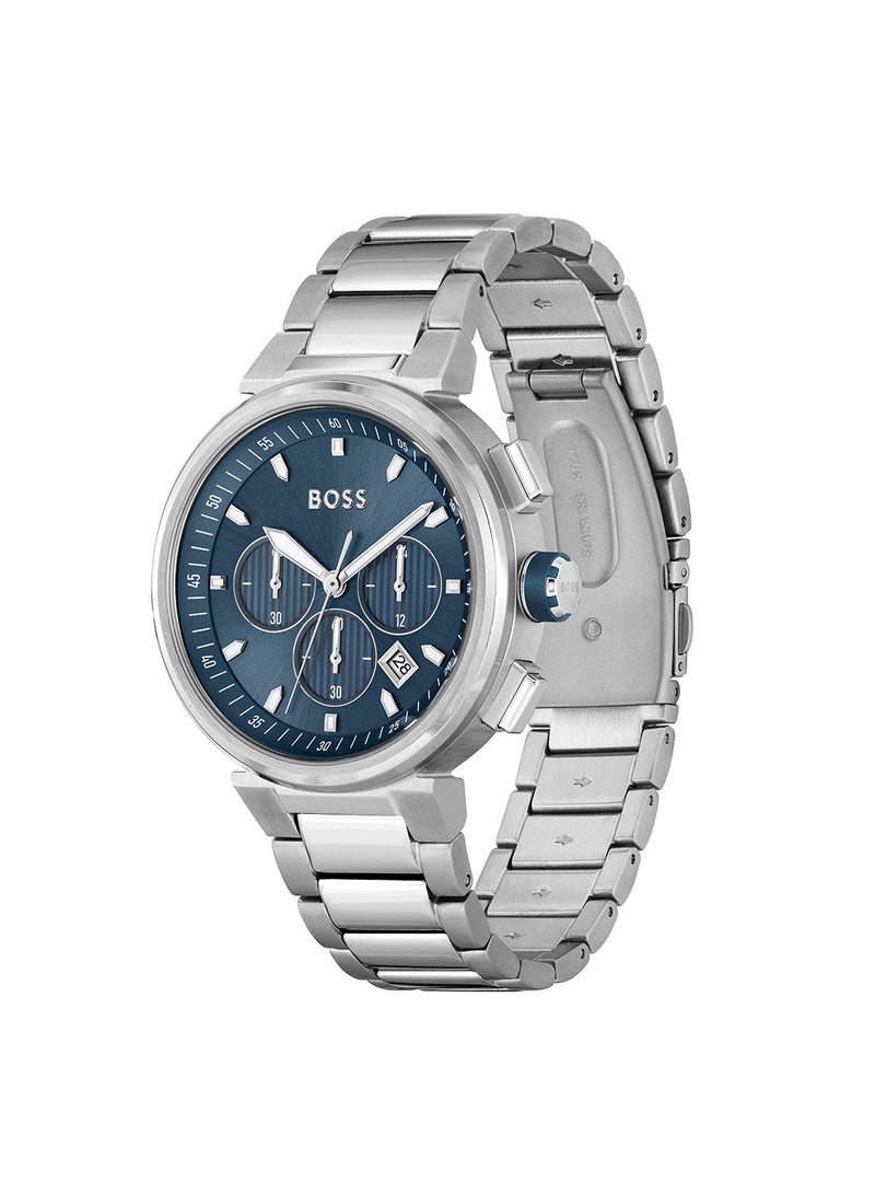 Men's Stainless Steel Chronograph Wrist Watch 1513999