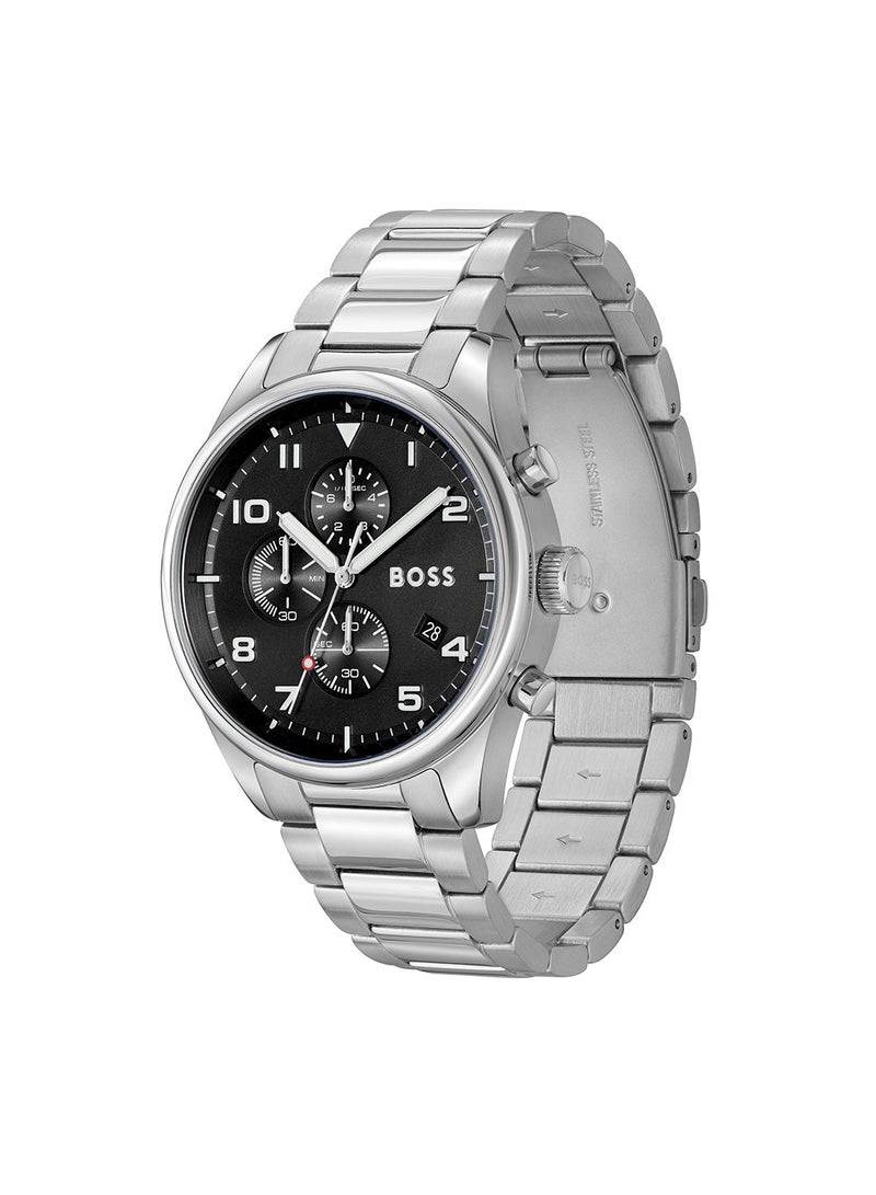 Stainless Steel Chronograph Wrist Watch 1514008