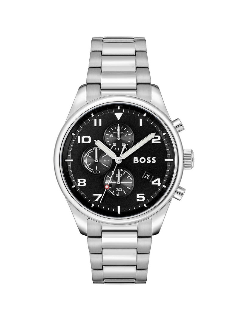 Stainless Steel Chronograph Wrist Watch 1514008