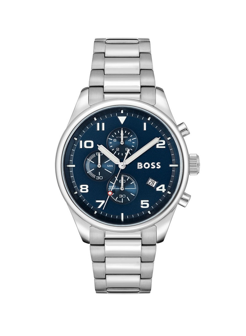 Men's Stainless Steel Chronograph Wrist Watch 1513989