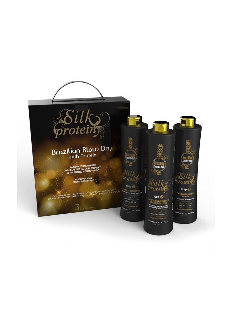 Progressive Silk Protein Kit 3x1L