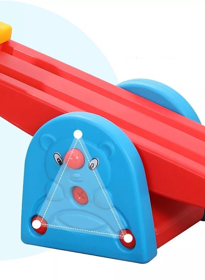 High Quality Kids Indoor Playground Equipment Cute Animal Baby Plastic Rocker Outdoor Toy Seesaw