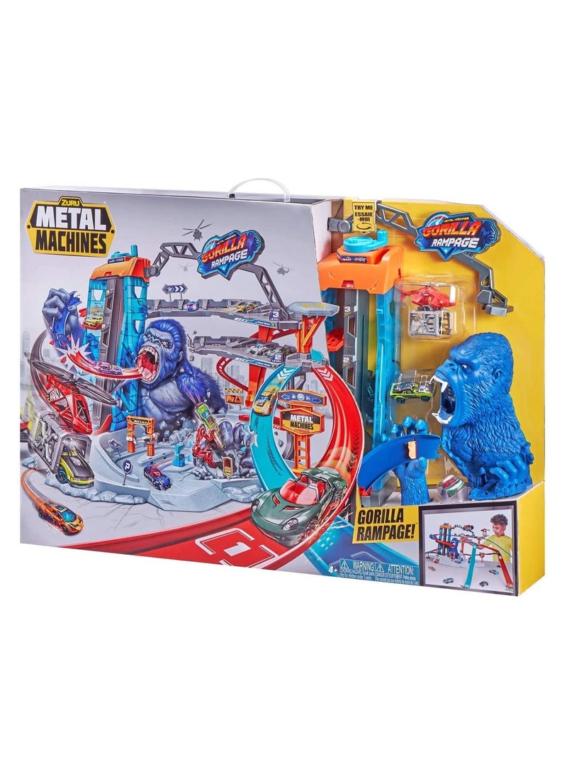 Metal Machines Gorilla Rampage Garage Playset