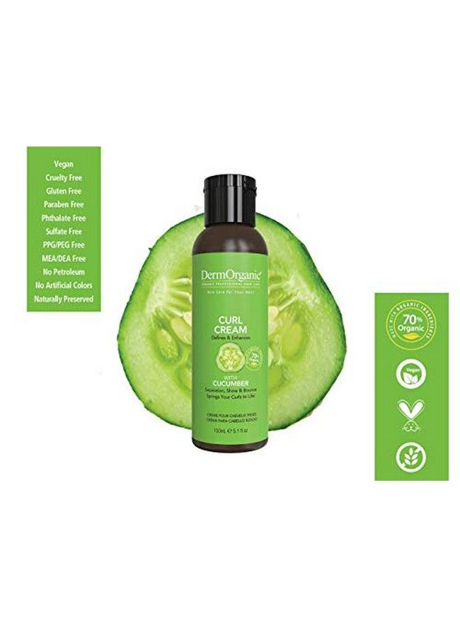 Curl Cream For Hair Separate & Define For Bounce & Shine 5 Fl.Oz.