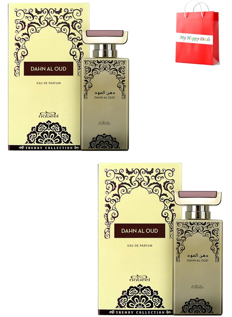 2 Pieces Set Nabeel Dahn Al Oud Eau De Parfum 100 ML