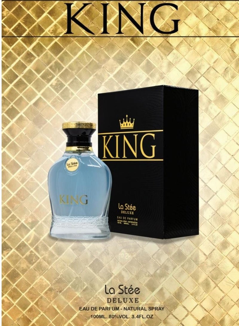 Delux La stee King Branded Perfume Original EDP 100ml