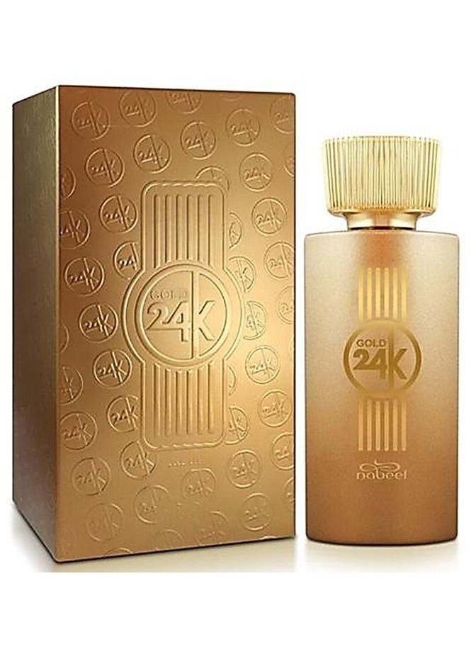 2 Pieces Set Nabeel Gold 24K Eau De Parfum 100 ML