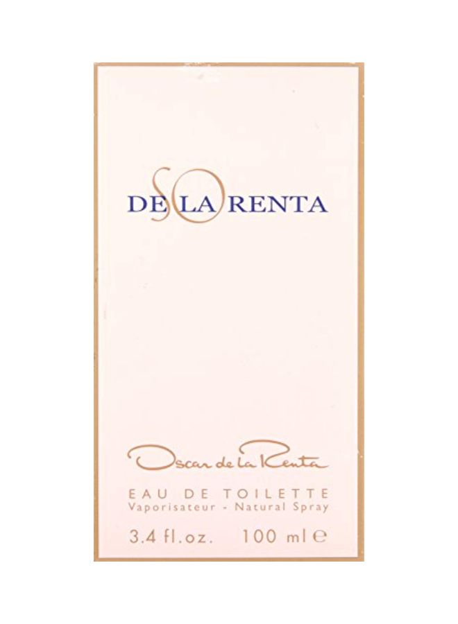 So De La Renta EDT 100ml