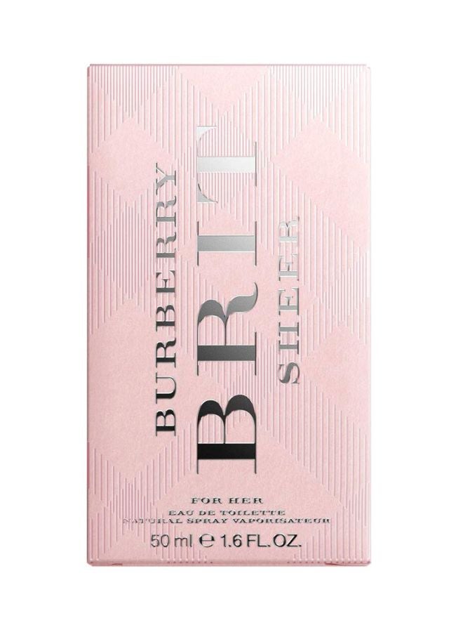 Brit Sheer EDT 50ml