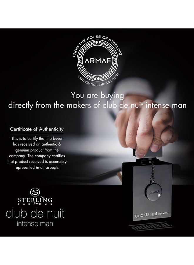 Club De Nuit Intense Man  EDT 105ml