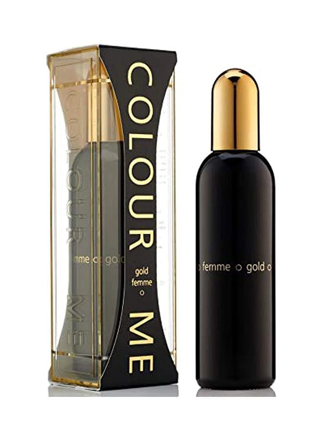 2-Piece Colour Me Femme Gold EDT 100ml