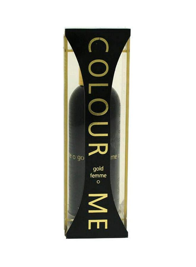 2-Piece Colour Me Femme Gold EDT 100ml
