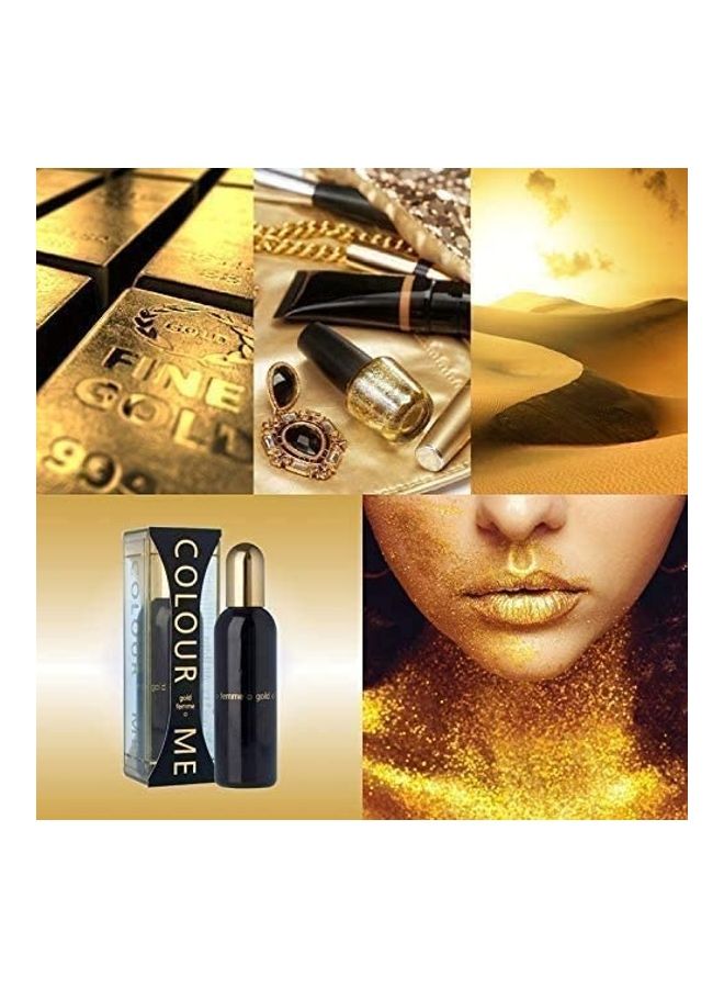 2-Piece Colour Me Femme Gold EDT 100ml