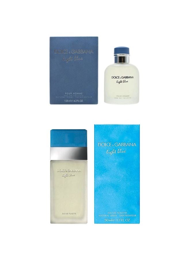 Light Blue Women 100 ml & Light Blue Men 125 ml