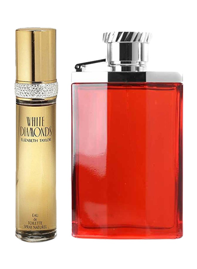 White Diamond EDT 100 ml & Desire Red EDT 100 ml