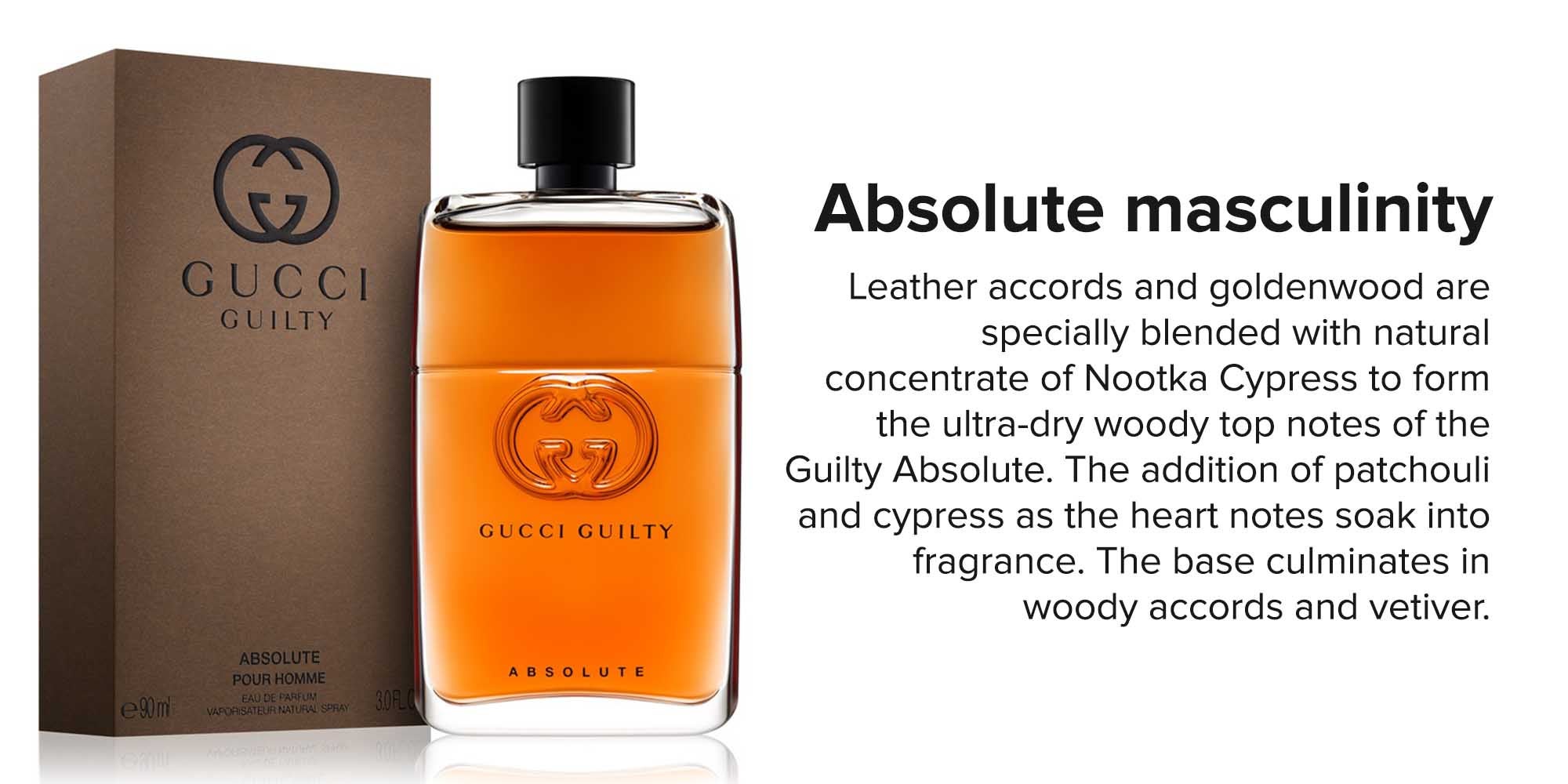 Guilty Absolute And Flora by Gorgeous Gardenia Gift Set Guilty Absolute EDP 90, Gucci Flora 100ml