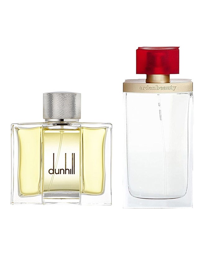 51.3 N And Beauty Gift Set ( EDT 100 ml,   EDP 100 ml)