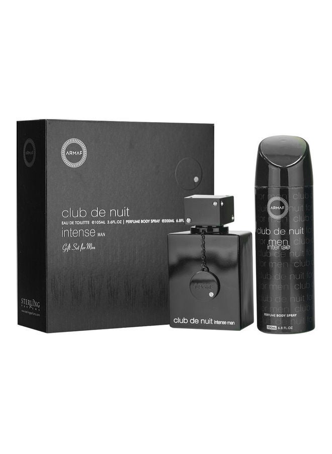 Club De Nuit Intense Gift Set EDT - 105, Perfume Body Spray - 200ml