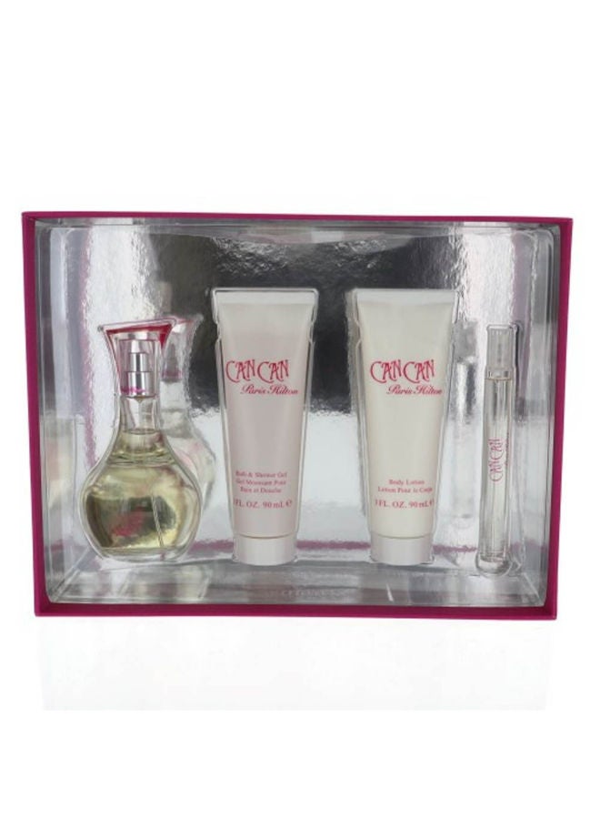 Paris Hilton Can Can - Eau de Parfum 100 ml + 10 ml + Body lotion 90 ml + Shower gel 90 ml Gift Set