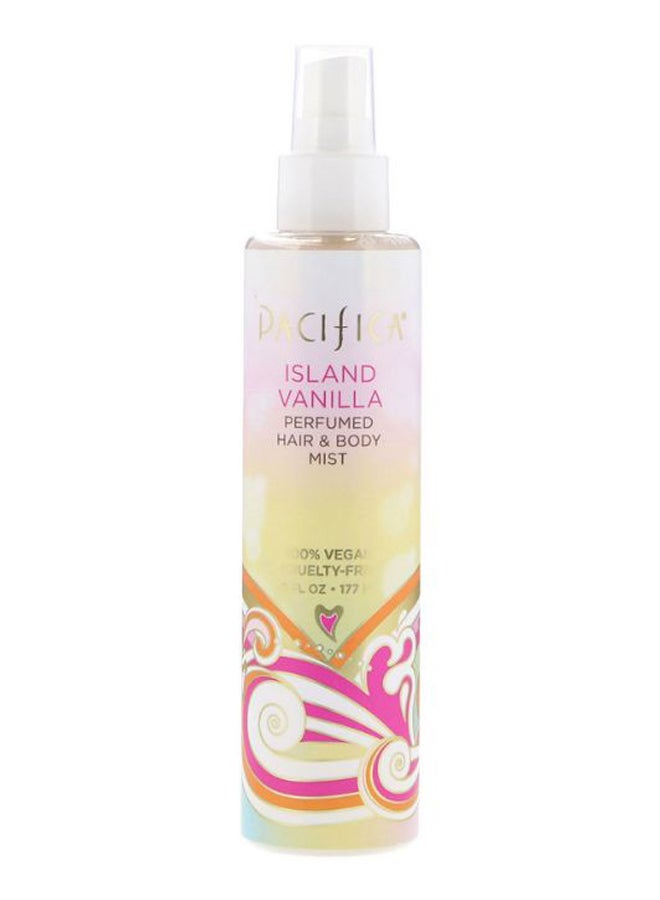 Island Vanilla Perfumed Hair And Body Mist