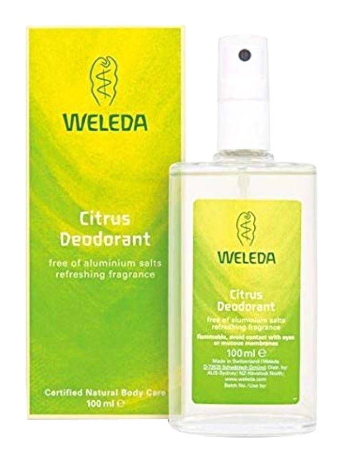 Citrus Deodorant Spray 100ml